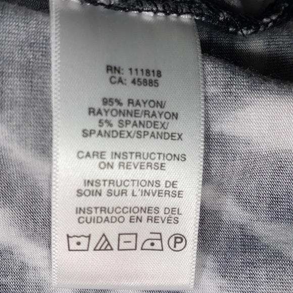 Michael Kors Black and White Zebra Print Top - Picture 6 of 8